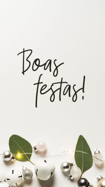 Boas festas!