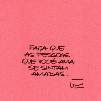As pessoas que você ama