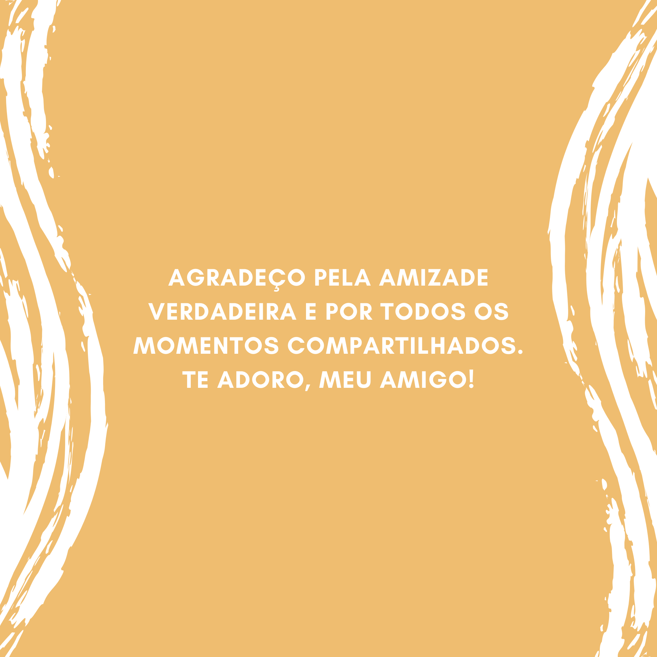 Agradeço pela amizade verdadeira e por todos os momentos compartilhados. Te adoro, meu amigo!